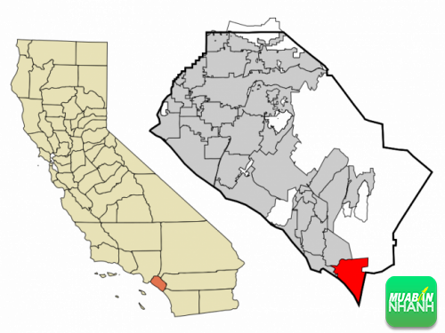 Vị trí của San Clemente ở quận Cam, California